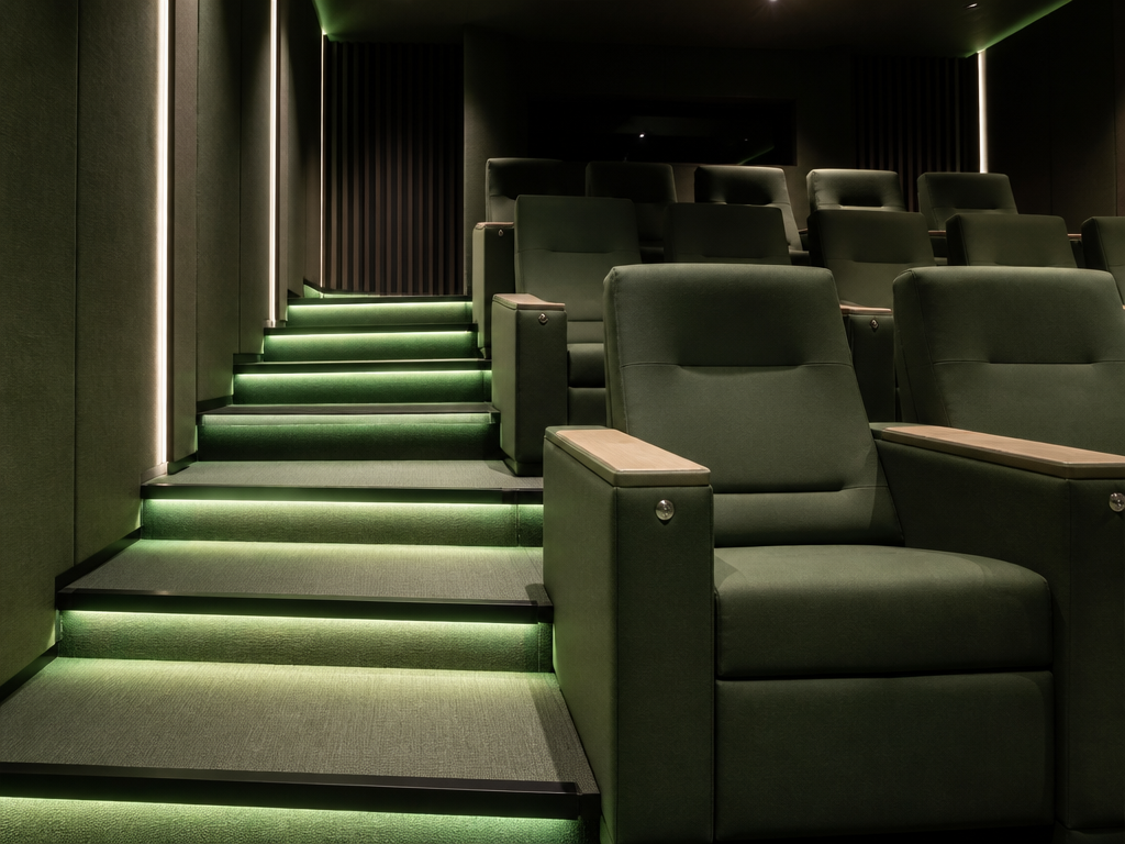 Gradins de l'auditorium de formation